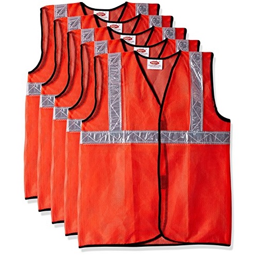 Safari Pro Orange 2 Inch Reflective Safety Jacket, Fabric Type